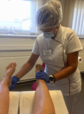 Foot care in Tallinn, men's pedicure, and relaxing foot care at Merimetsa Health Centre